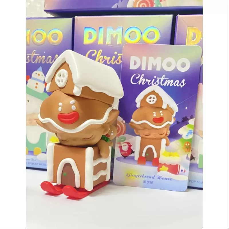 DIMOO Seria Crăciun 2020 Casa de turtă dulce