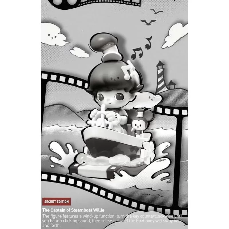 DIMOO x Disney Series Secret Căpitanul vaporului Willie (1/144)