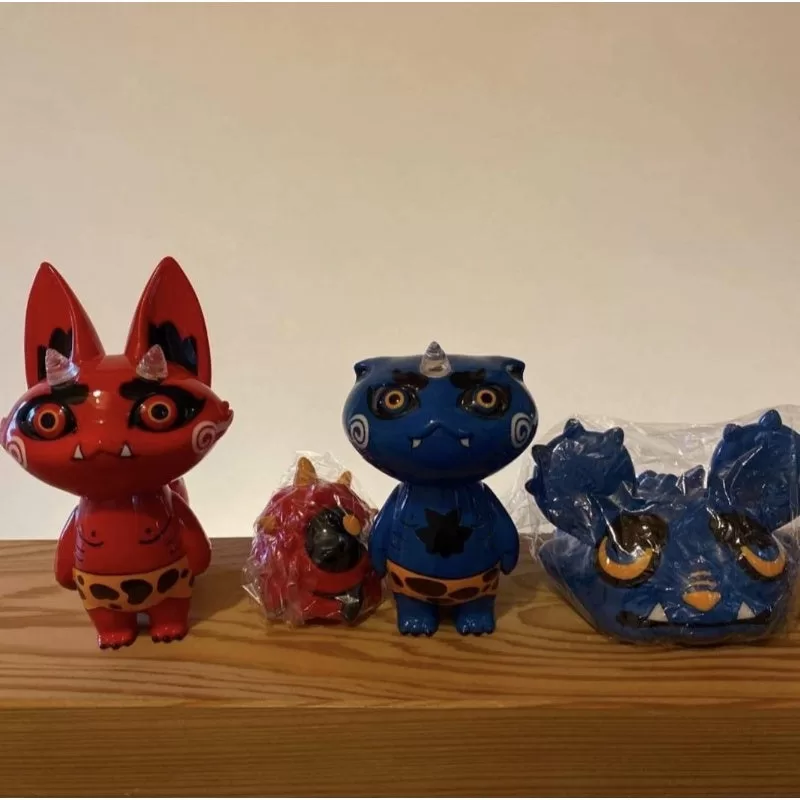 Figurină DIMOO Candy Akaoni u0026 Snooks Aohni Limited