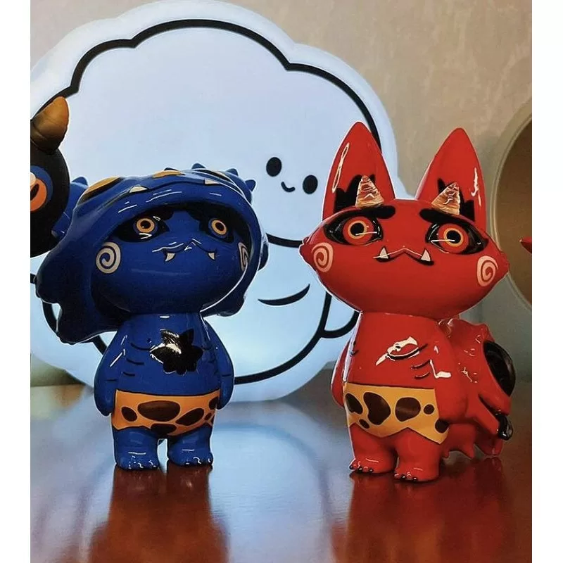 Figurină DIMOO Candy Akaoni u0026 Snooks Aohni Limited