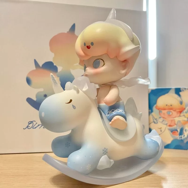 Figurină limitată DIMOO Ice Unicorn Sway Sway
