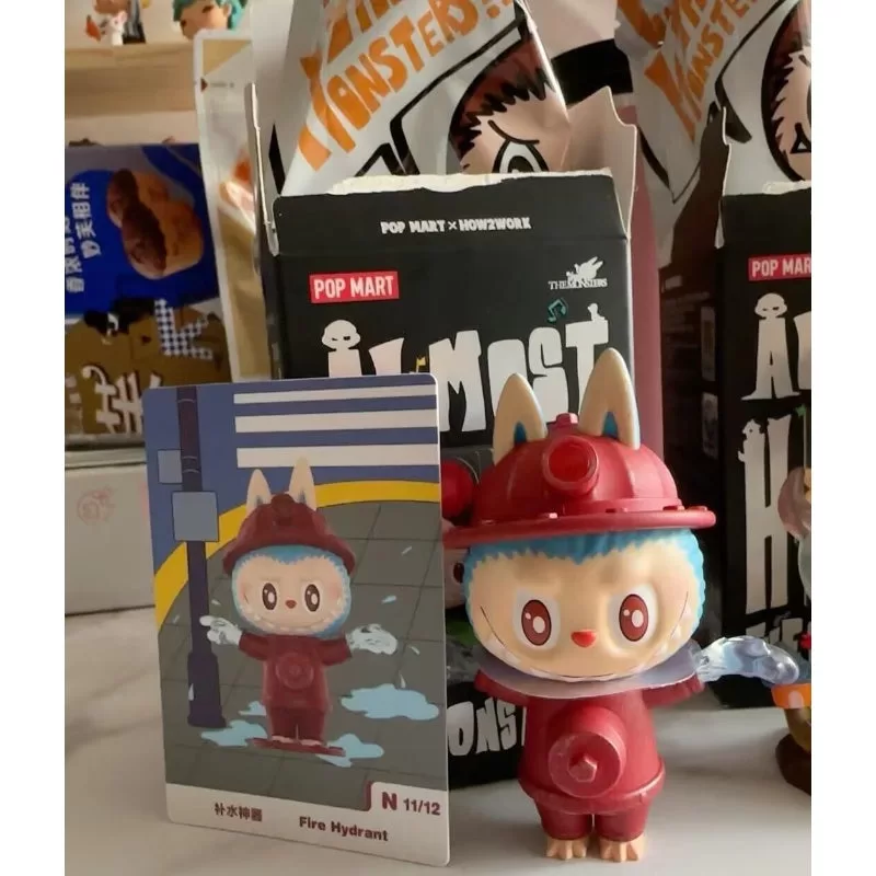 Labubu The Monsters Almost Hidden Series Hidrant de incendiu