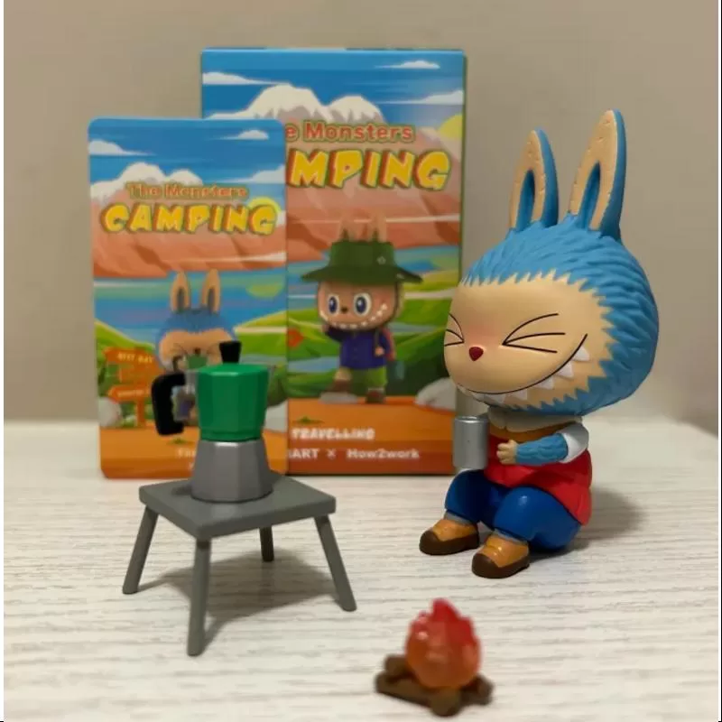 Labubu The Monsters Camping Series Focar