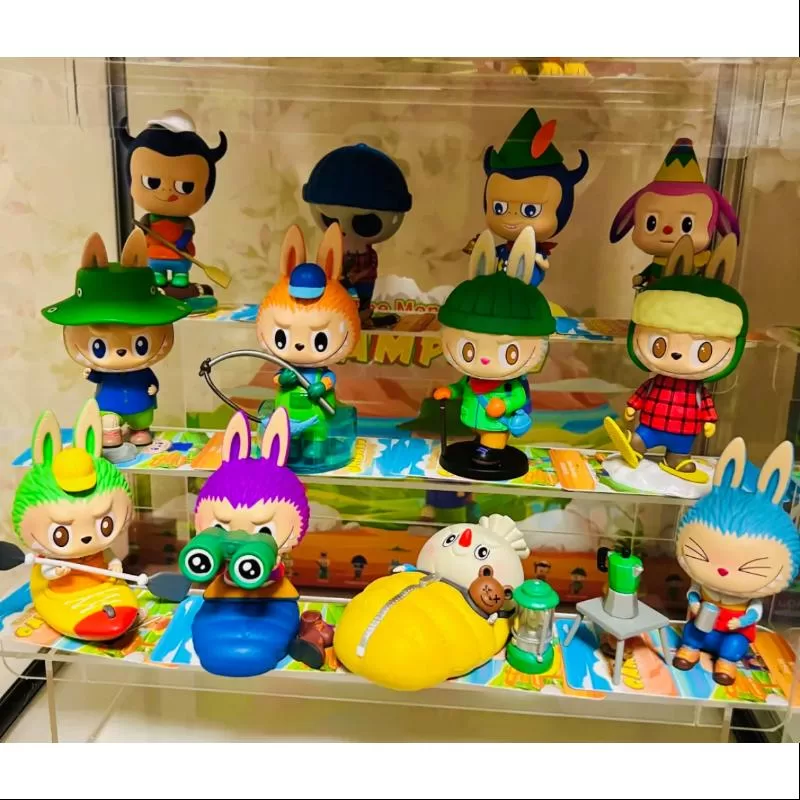 Labubu The Monsters Camping Series întreg set deschis