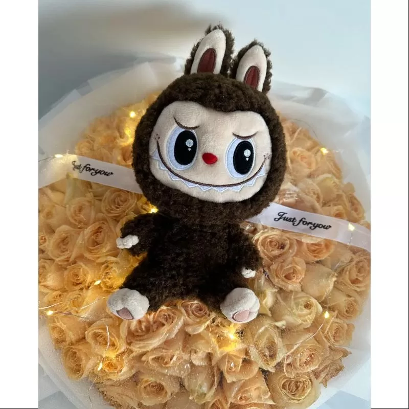 Labubu The Monsters Labubu Plush Doll Brown LIMITED Labubu The Monsters Labubu Plush Doll Brown LIMITED