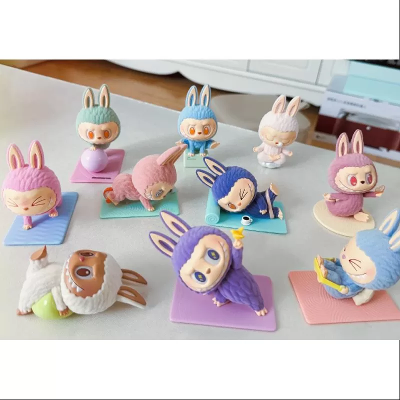 Labubu The Monsters Lazy Yoga Series S-a deschis întregul set