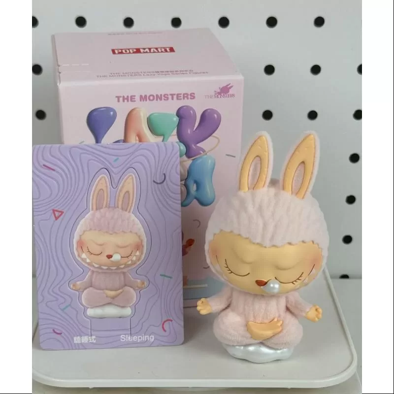 Labubu The Monsters Lazy Yoga Series Sleeping
