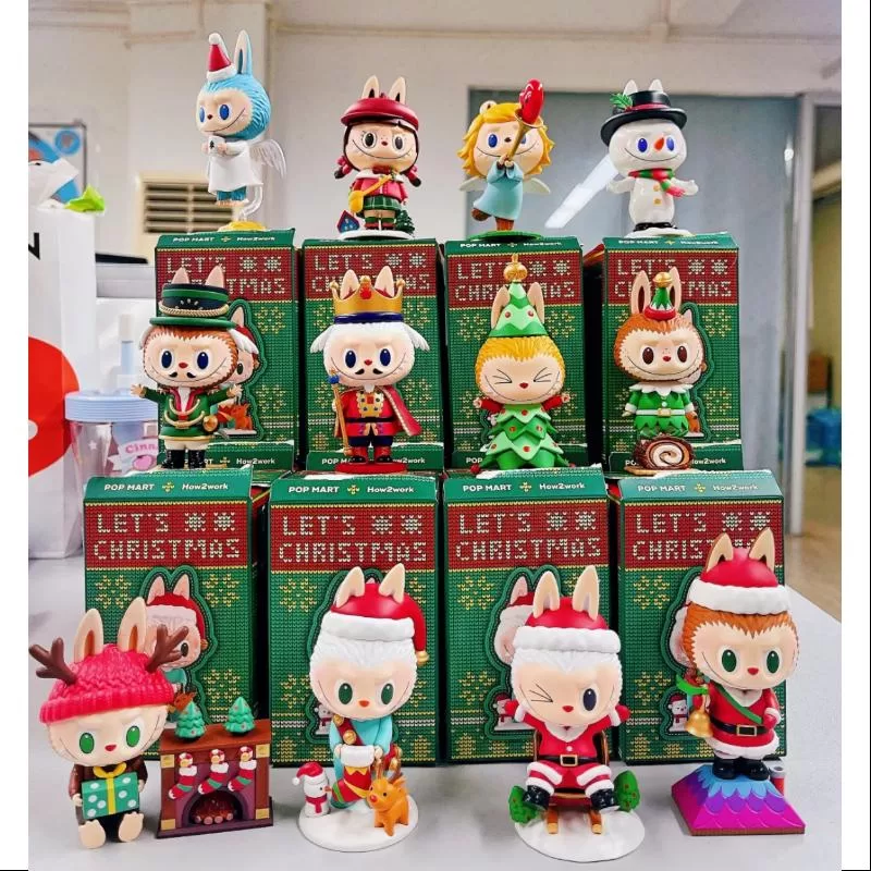 Labubu The Monsters Let’s Christmas Series S-a deschis întregul set