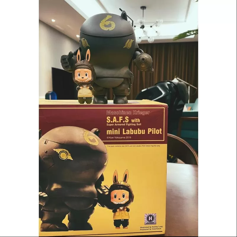 Labubu The Monsters S.A.F.S Cu Mini Labubu Pilot Ver.1.0 LIMITED