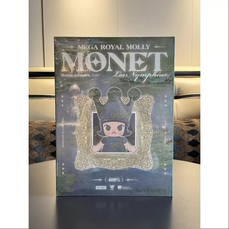 MEGA ROYAL MOLLY 400% Monet Les Nymphéas 2025 Ediție limitată