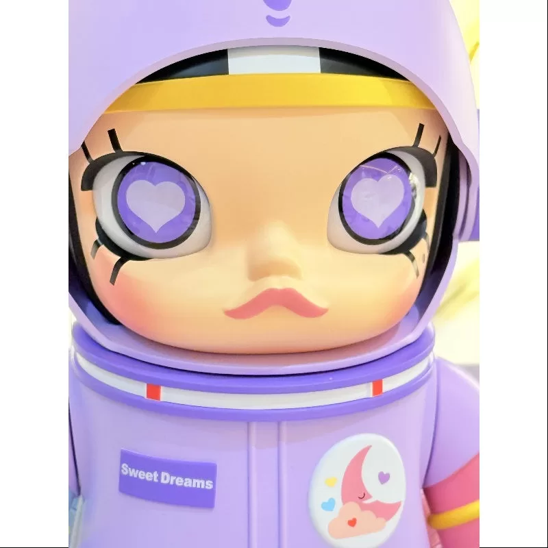 MEGA SPACE MOLLY 400% u0026 100% Care Bears Sweet Dreams Bear 2025 Ediție limitată