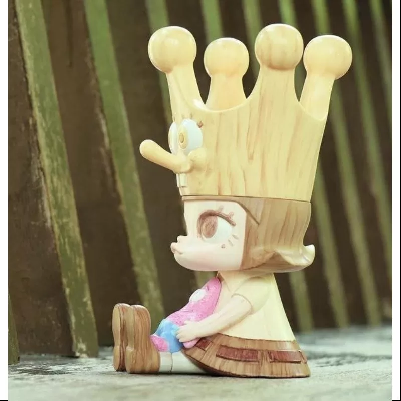 MOLLY Baby Molly X Spongebob Wood Grain 2021 Ediție limitată
