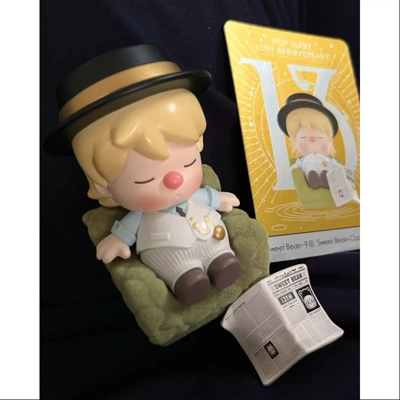 Sweet Bean Spotlight Pop Mart Seria a 13-a aniversare Sweet Bean